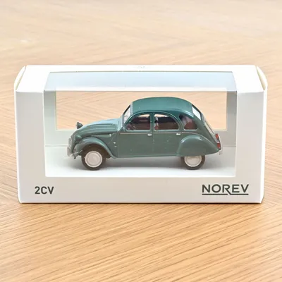 Toys - Toy car Citroën 2CV 1971 Agave Green Jet-car 1/43 - NOREV