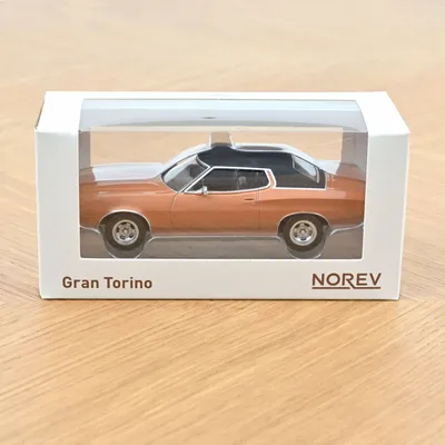 Jouets enfants - Voiture jouet Ford Gran Torino 1974 Marron Jet-car 1/43 - NOREV