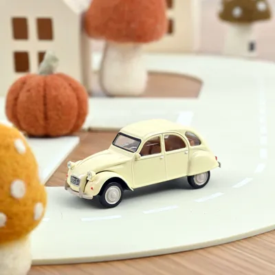 Jouets enfants - Voiture jouet Citroën 2CV 1978 Beige Jet-car 1/43 - NOREV