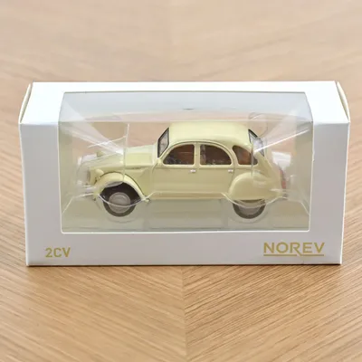 Jouets enfants - Voiture jouet Citroën 2CV 1978 Beige Jet-car 1/43 - NOREV