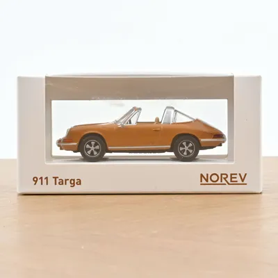Toys - Toy car Porsche 911 Targa 1969 Brown Jet-car 1/43 - NOREV