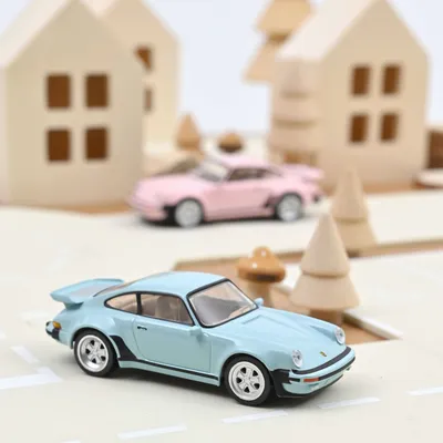 Jouets enfants - Voiture jouet Porsche 911 Turbo 1978 Bleu Jet-car 1/43 - NOREV