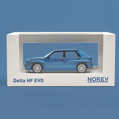 Jouets enfants - Voiture jouet Lancia Delta HF Evo 2 1993 Bleu Lagos Jet-car 1/43 - NOREV