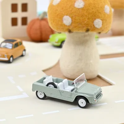Jouets enfants - Voiture jouet Citroën Méhari 1978 Kaki Jet-car 1/43 - NOREV