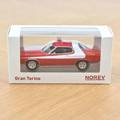 Jouets enfants - Voiture jouet Ford Gran Torino 1975 Starsky et Hutch Jet-car 1/43 - NOREV