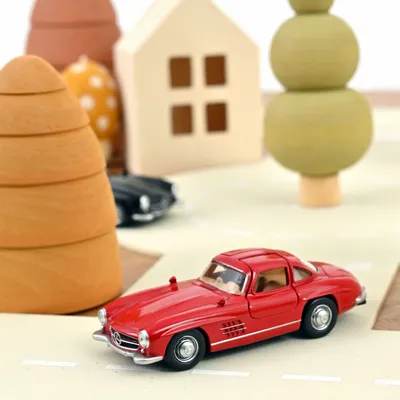 Jouets enfants - Voiture jouet Mercedes Benz 300 SL 1954 Fire engine Rouge Jet-car 1/43 - NOREV