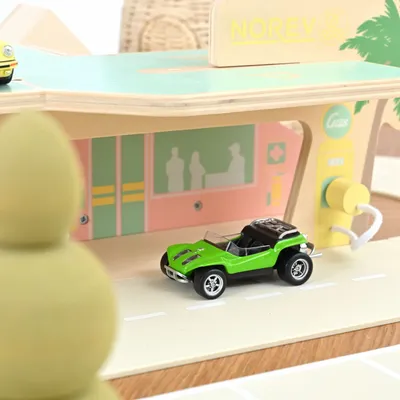 Jouets enfants - Voiture jouet Con-Ferr Dune Buggy 1968 Vert Jet car 1/43 - NOREV