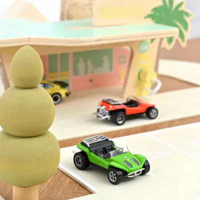 Jouets enfants - Voiture jouet Con-Ferr Dune Buggy 1968 Vert Jet car 1/43 - NOREV