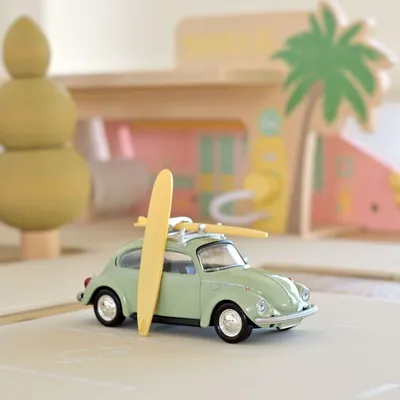 Toys - Toy car VW Beetle 1303 1973 Green Jet-car 1/43 - NOREV