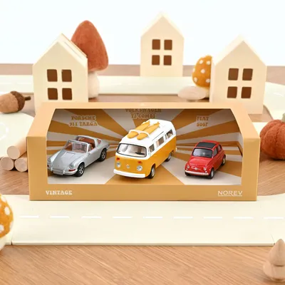 Jouets enfants - Voiture jouet Coffret cadeau 3pcs Jet-car Vintage 1/43 - NOREV