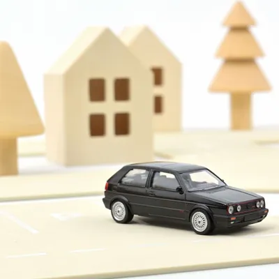 Jouets enfants - Voiture jouet VW Golf GTI G60 1990 Noir Jet-Car 1/43 - NOREV