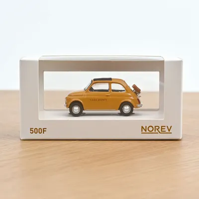 Toys - Toy car Fiat 500 F 1965 Jet-car 1/43 Norev x Casa Monti - NOREV
