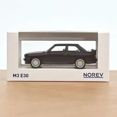 Jouets enfants - Voiture jouet BMW M3 E30 1986 Noir Jet-car 1/43 - NOREV