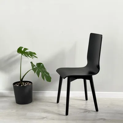 Chairs - LUKA Black Oak Chair - DELTA