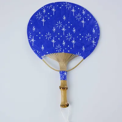 Cadeaux - [toolpress] Hanji fan_starry night - KOREA CRAFT&DESIGN FOUNDATION