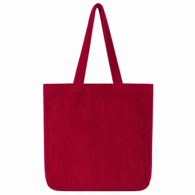 Bags and totes - Reusable velvet bag - Bordeaux (41.5x10x 9cm) - MOONPACK