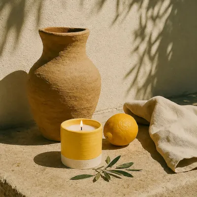 Candles - Ceramic scented candle - ROSIE COTE ATLANTIQUE FRANCE