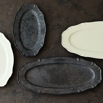 Assiettes au quotidien - Ornée - MARUMITSU POTERIE