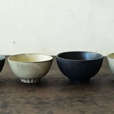 Bowls - Strisch - MARUMITSU POTERIE