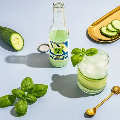 Épicerie fine - Mocktail: Virgin Concombre Basilic (0%) - COCKTAILITO