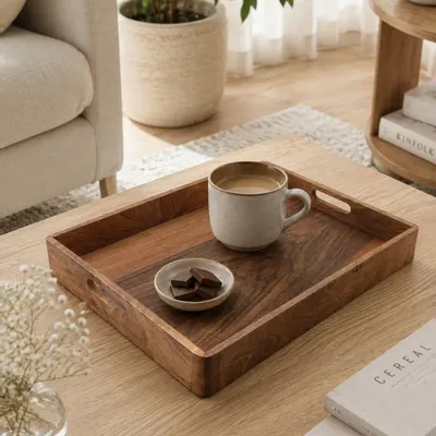 Trays - Solid wood serving tray collection - LEGNOVINI