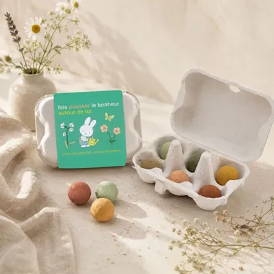Accessoires de jardinage - Bombes de fleurs Miffy – Fais pousser le bonheur - Blossombs - MAISON ROYAL GARDEN