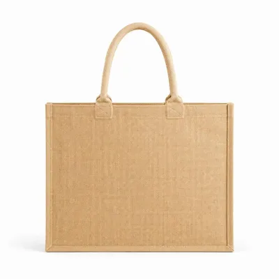 Bags and totes - Natural Jute Reusable Bag - Ibiza M (35x15x30 cm) - MOONPACK