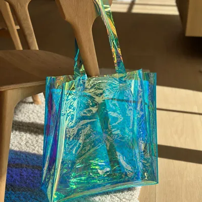 Sacs et cabas - Sac Réutilisable en PVC – Rio Bleu (40×14×40cm) - MOONPACK