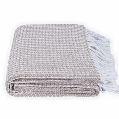 Throw blankets - Cotton Throw Amanda - LANAVITTA
