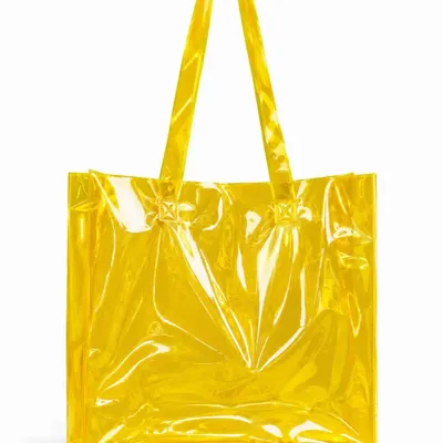 Bags and totes - Reusable PVC bag — Rio Yellow (40×14×40cm) - MOONPACK