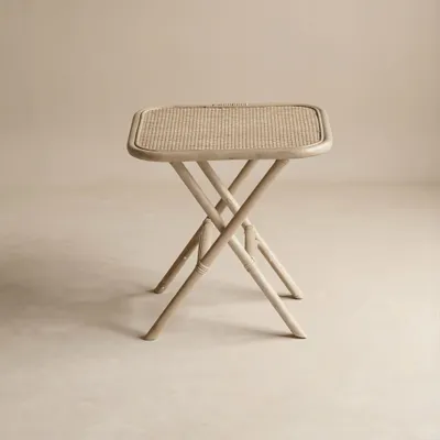 Tables basses - Table pliante en rotin Garda - LO-FI HOUSE