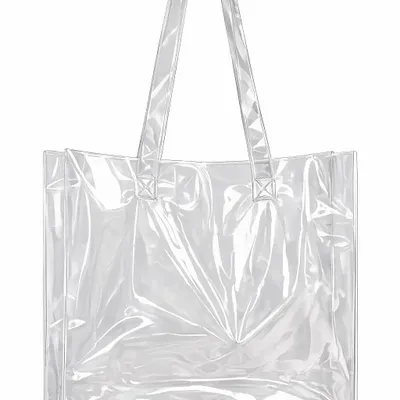 Bags and totes - Reusable PVC bag — Rio Transparent (40×14×40cm) - MOONPACK