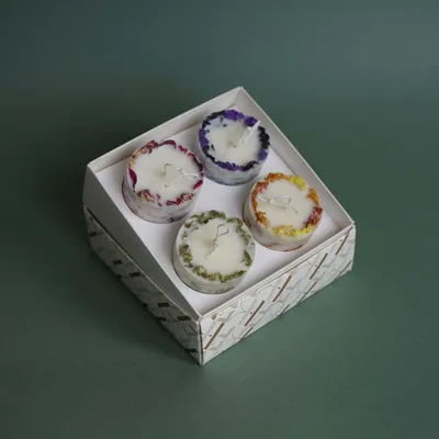 Candles - KOTT Botanical Candle | Set Quartet - KOTT