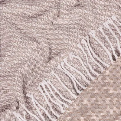 Throw blankets - Cotton Throw Topaz - LANAVITTA