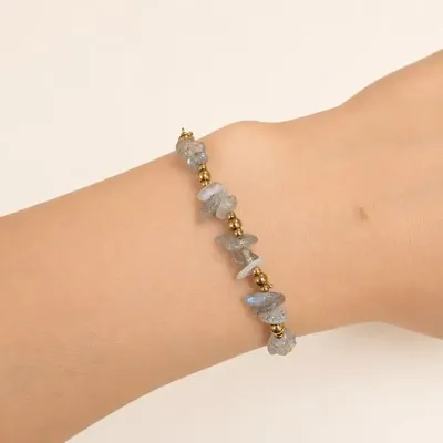 Bracelets - Labradorite A Energy Bracelet – Stone Chips - ARABESK