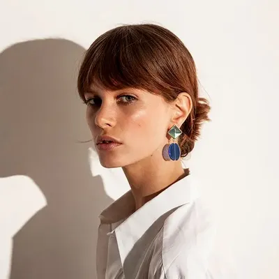 Bijoux - Boucles d'oreilles Yves - CHIC ALORS PARIS