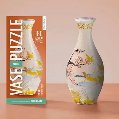 Vases - Vase-Puzzle, le puzzle qui se transforme en vase ! - MIRALUDO