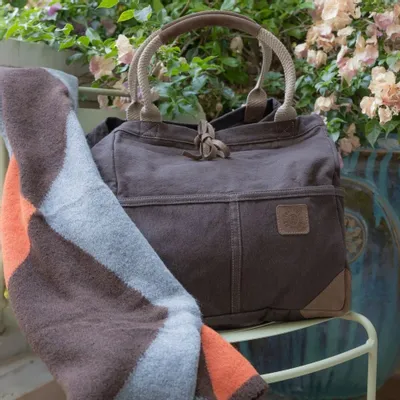 Bags and totes - MEDIUM TOTE BAG - WEEKENDER'S BAG - TRAVAUX EN COURS...