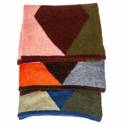 Foulards et écharpes - ECHARPE CARREAUX - GAMME DIAMOND - TRAVAUX EN COURS...