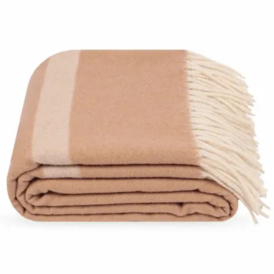 Throw blankets - Australian Merino Wool Throw Laska - LANAVITTA
