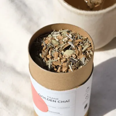 Coffee and tea - GOLDEN CHAI tea - The comforting Christmas infusion - SAS ENTRE DEUX HAIES