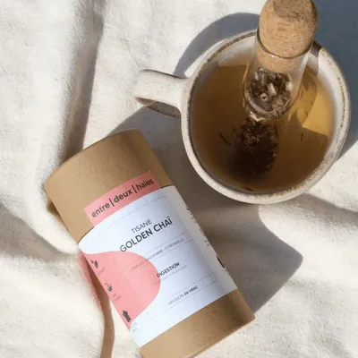 Coffee and tea - GOLDEN CHAI tea - The comforting Christmas infusion - SAS ENTRE DEUX HAIES