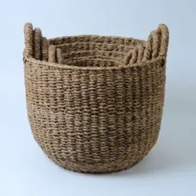 Paniers à linge - ensembles de paniers gigognes hogla - MAISON BENGAL