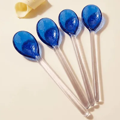 Glass - Glass Spoon | Hand-Blown Borosilicate Glass - CASA AMAROSA