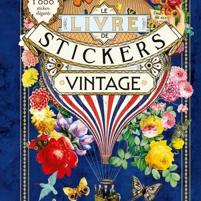 Papeterie - Le Livre de stickers vintage - HACHETTE LIVRE