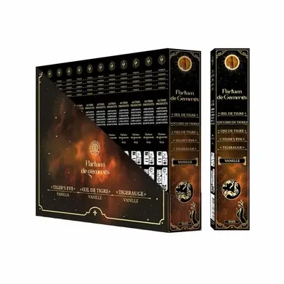 Senteurs - Encens Smudge Stick Parfum de Gemmes Vanille & Œil de Tigre 20g - ARABESK