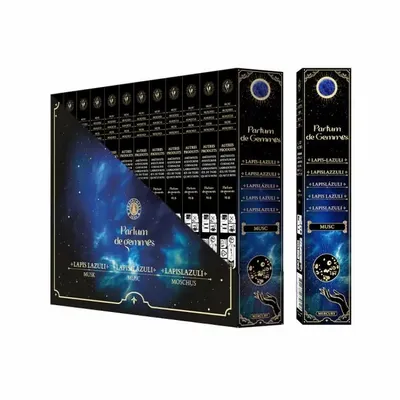 Senteurs - Encens Smudge Stick Parfum de Gemmes Musc & Lapis-Lazuli 20g - ARABESK