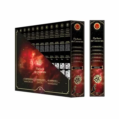 Senteurs - Encens Smudge Stick Parfum de Gemmes Santal & Cornaline 20g - ARABESK