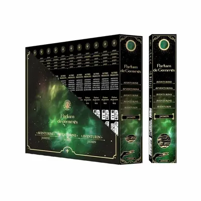 Senteurs - Encens Smudge Stick Parfum de Gemmes Jasmin & Aventurine 20g - ARABESK