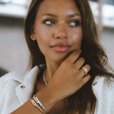 Bijoux - JCBIGKOOL, Bracelet Jonc Kool en corde de basse Big pour femme - SING A SONG